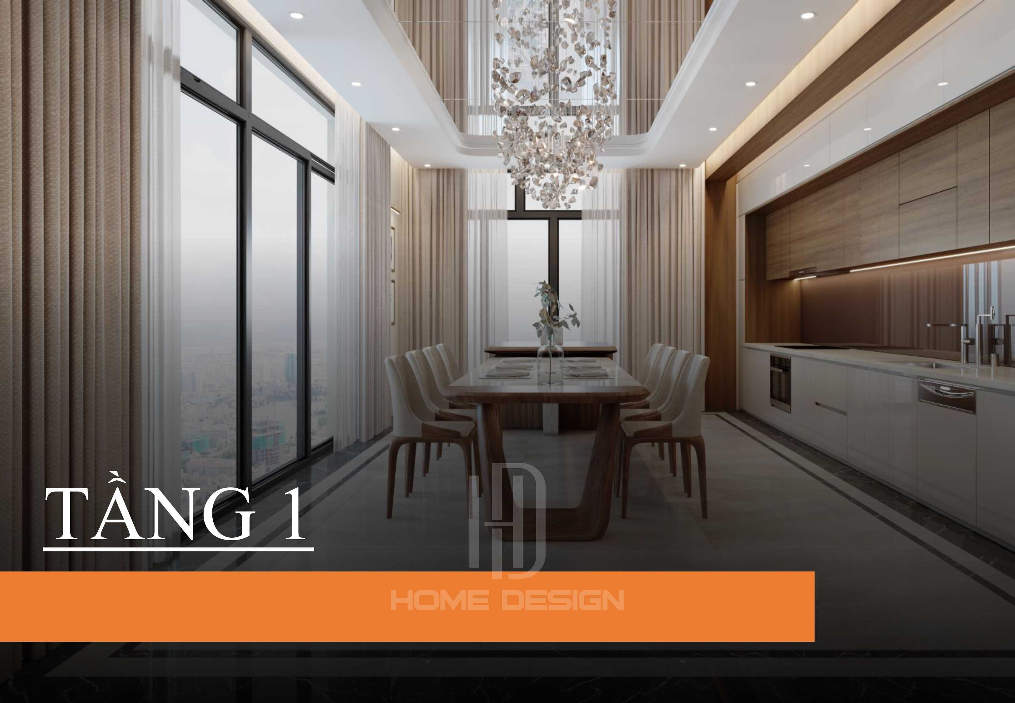 Thiết kế nội thất biệt thự villa